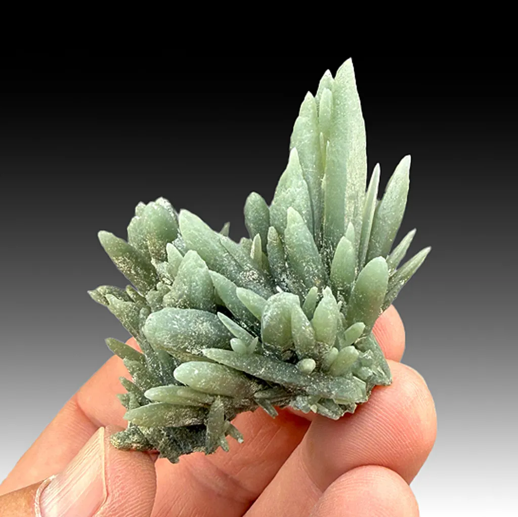 Quartz with Hedenbergite inclusions (305) image