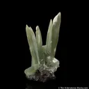 Quartz with Hedenbergite Inclusions on Axinite - image 2