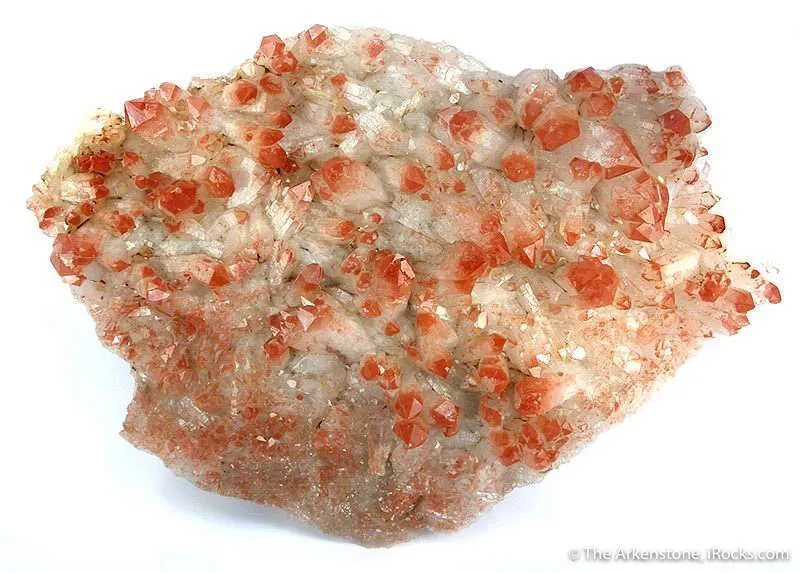 Quartz With Hematite image