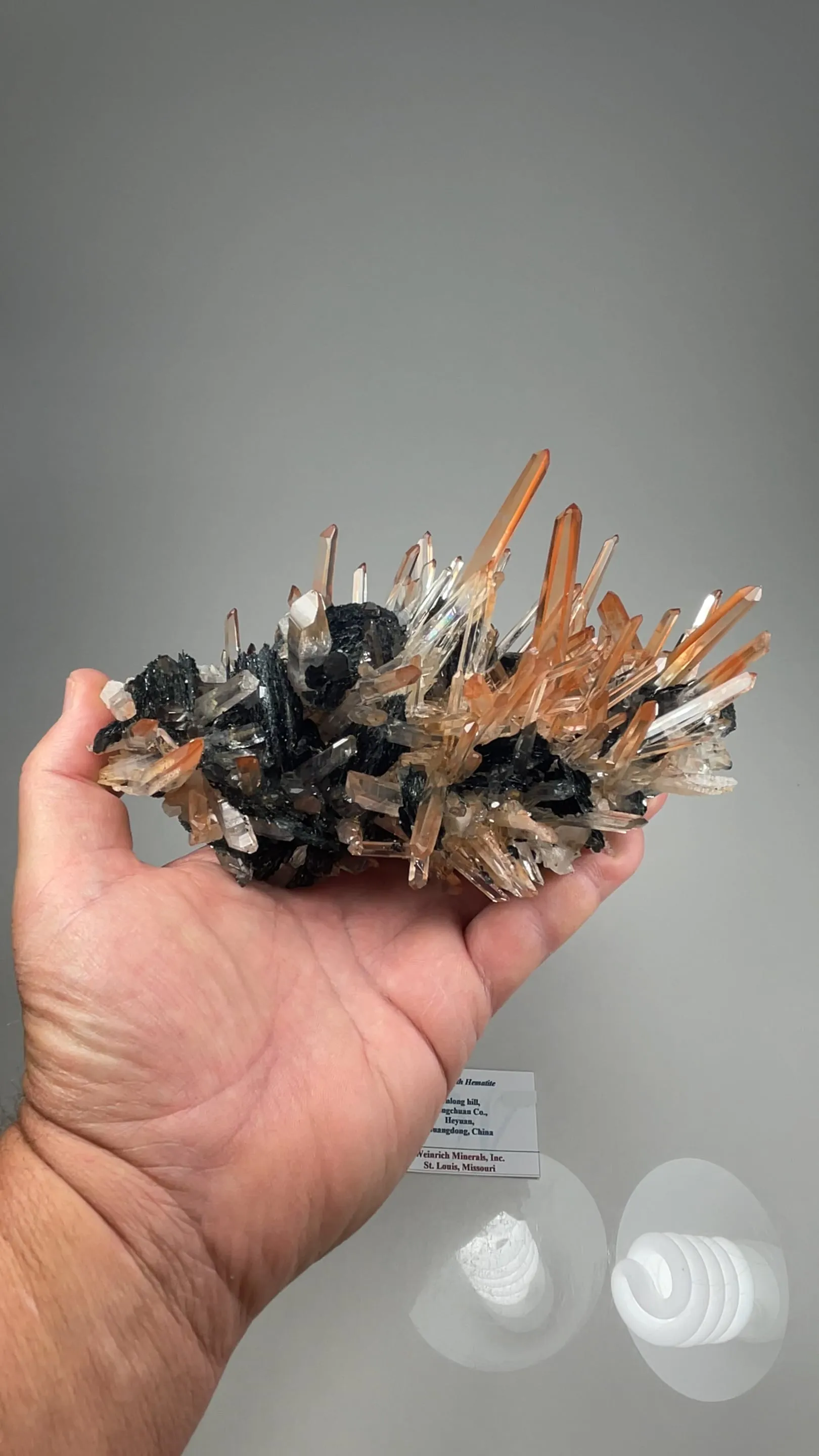 Quartz with Hematite - image 2