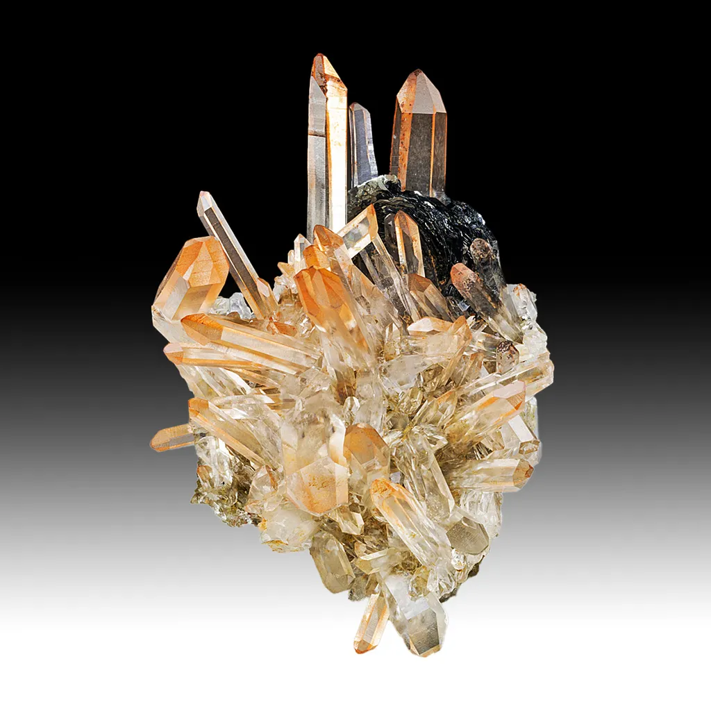 Quartz with Hematite image