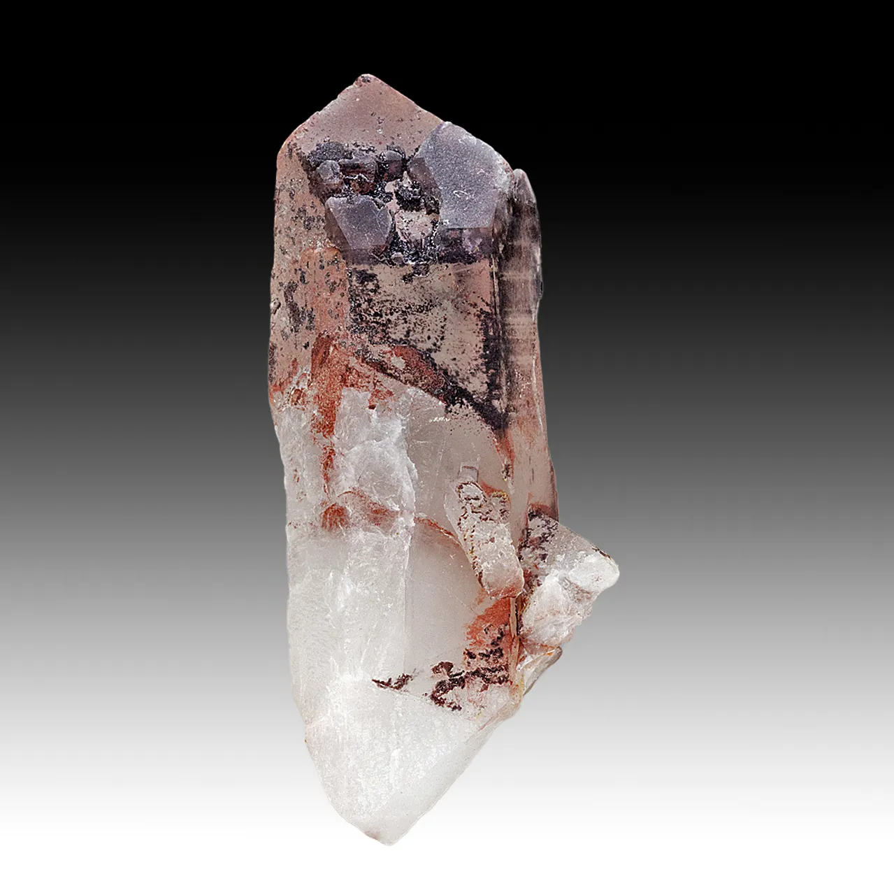 Quartz with Hematite - image 1