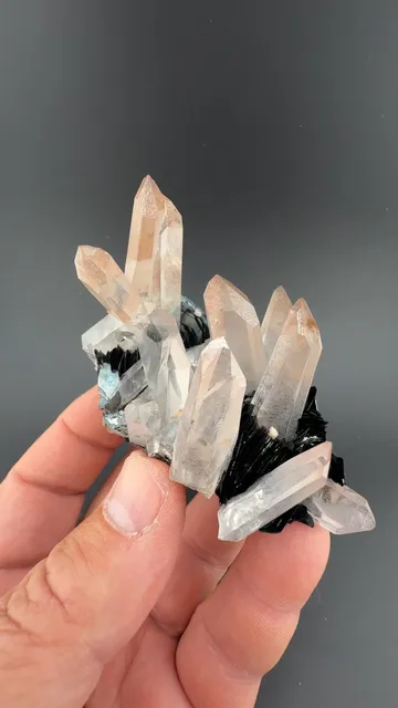 Quartz with Hematite