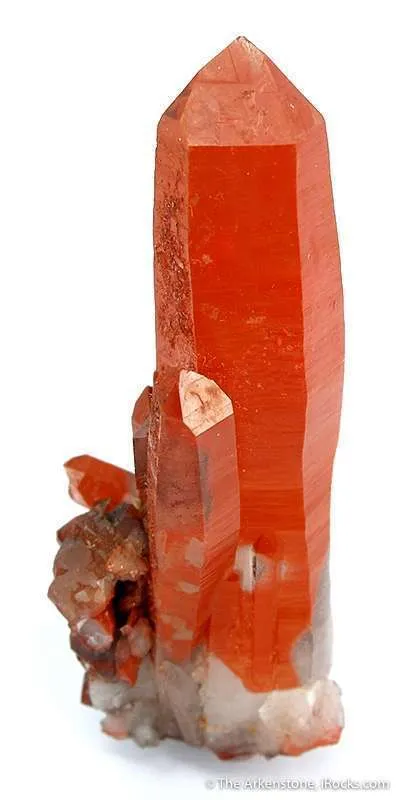 Quartz With Hematite image
