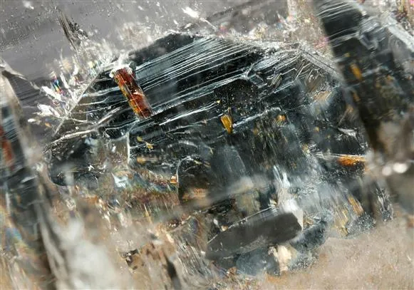 Quartz with Hematite image