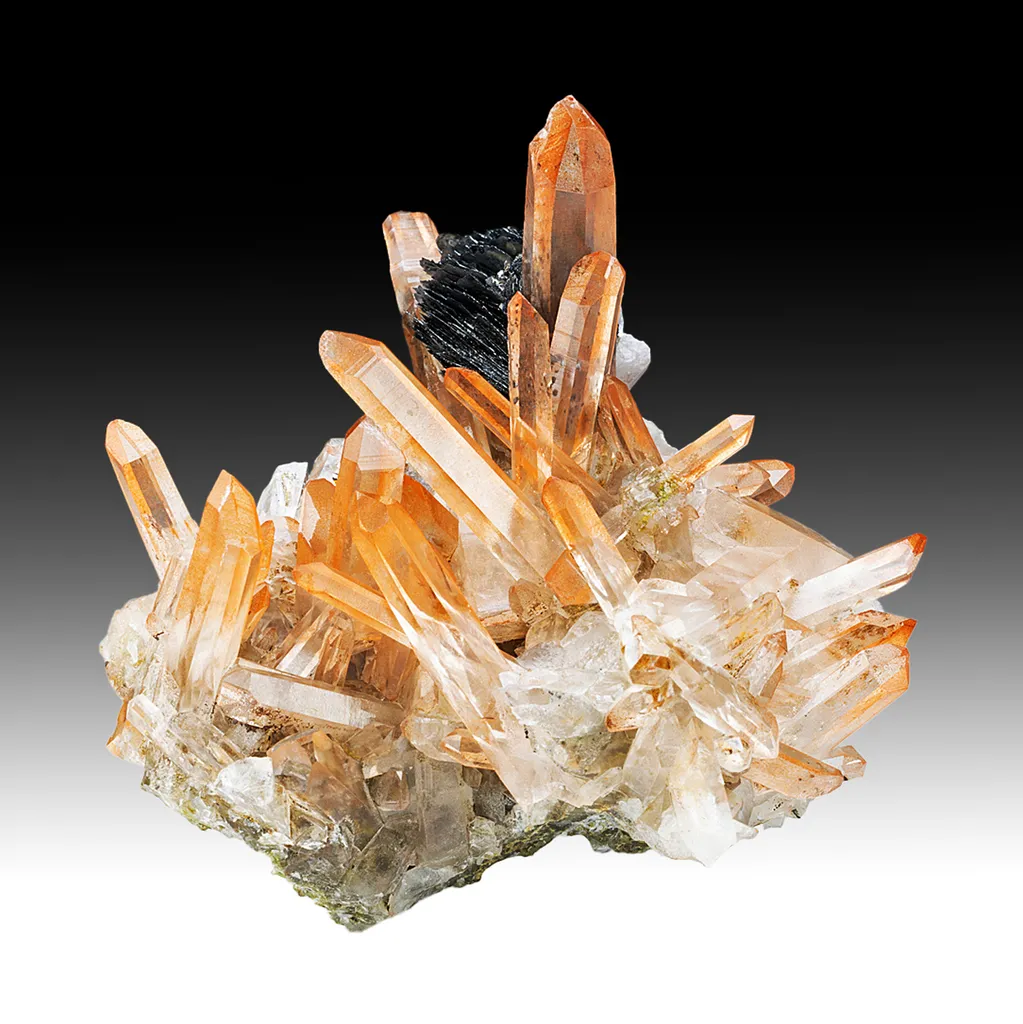 Quartz with Hematite image