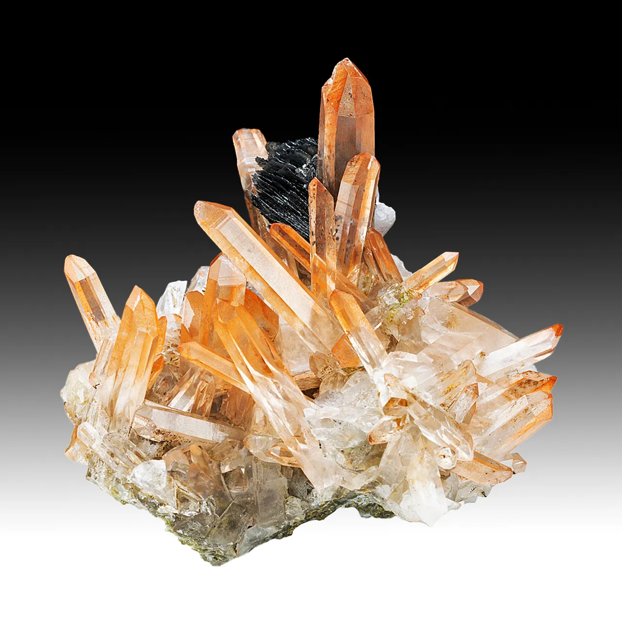 Quartz with Hematite - image 1