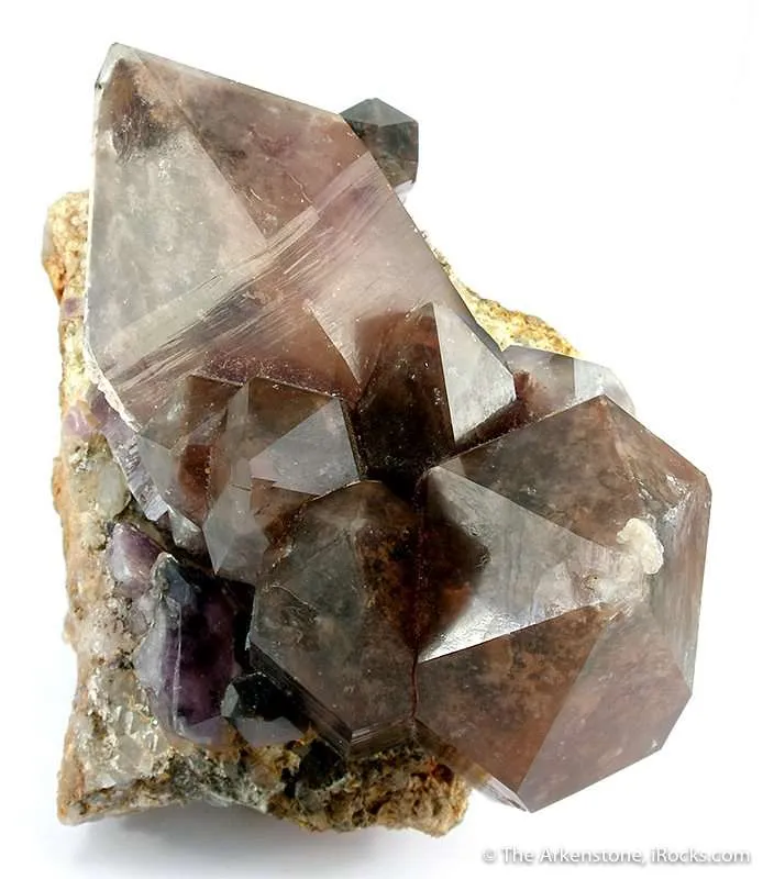 Quartz With Hematite image