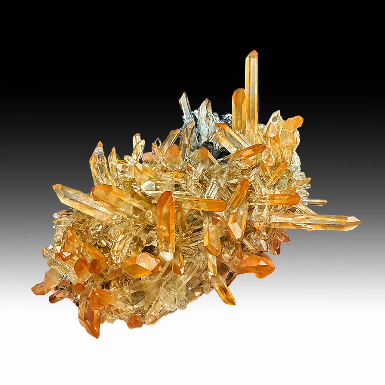 Quartz with Hematite - image 1