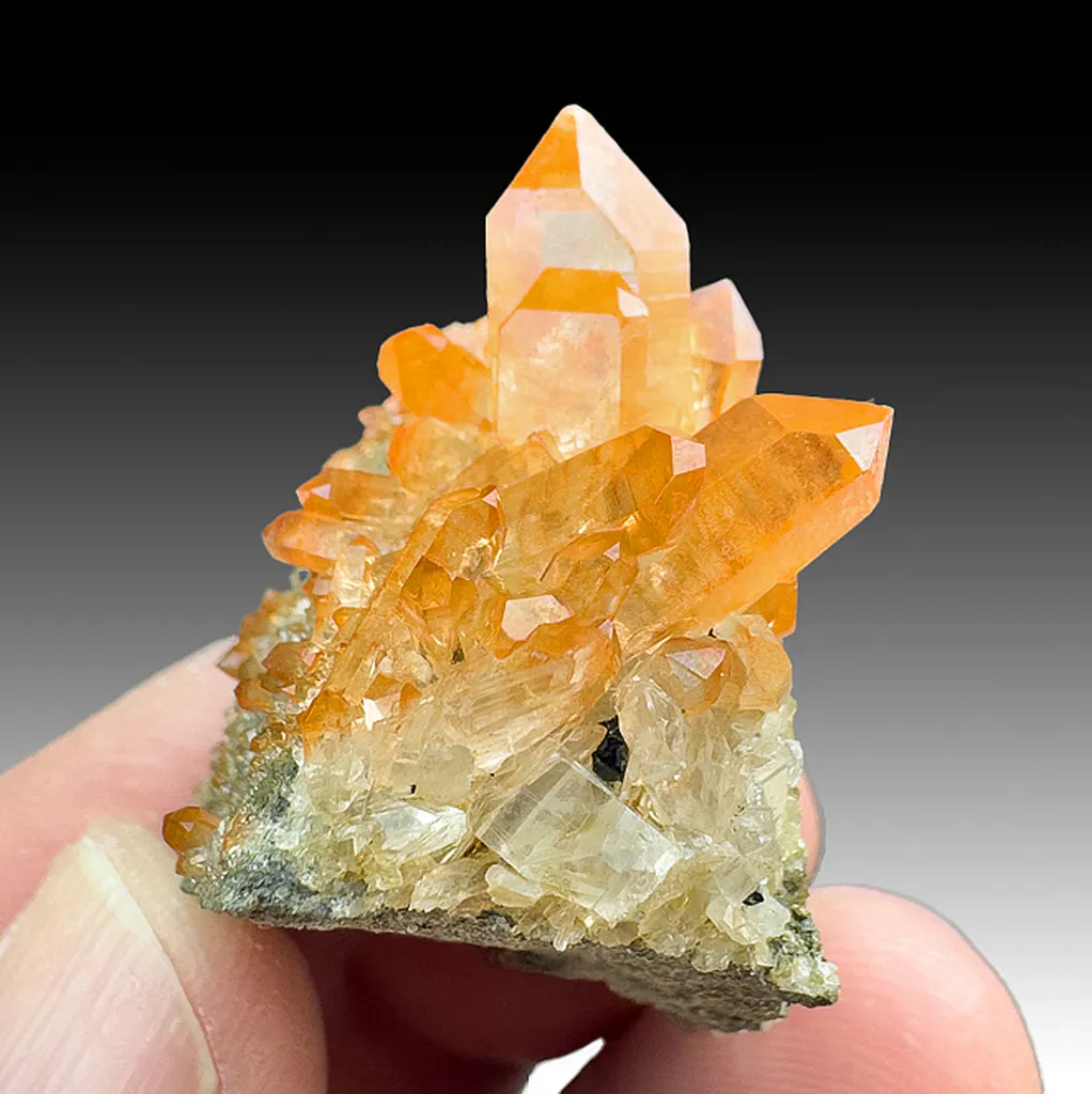 Quartz with Hematite
