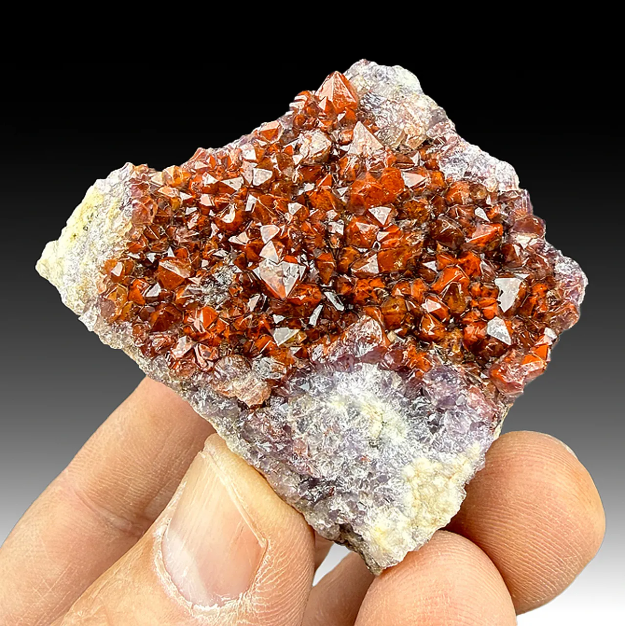 Quartz with Hematite - image 1