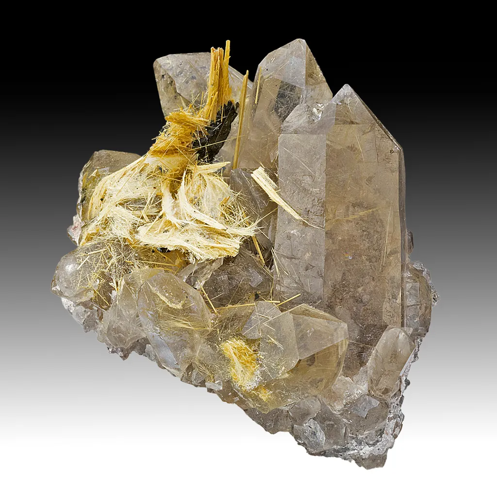 Quartz with Hematite image