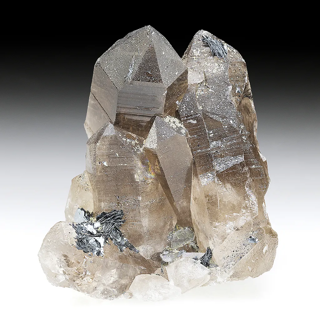 Quartz with Hematite image