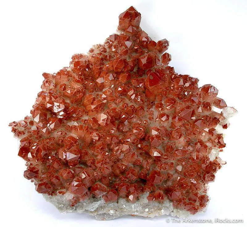 Quartz With Hematite (8 Inches Across!) image