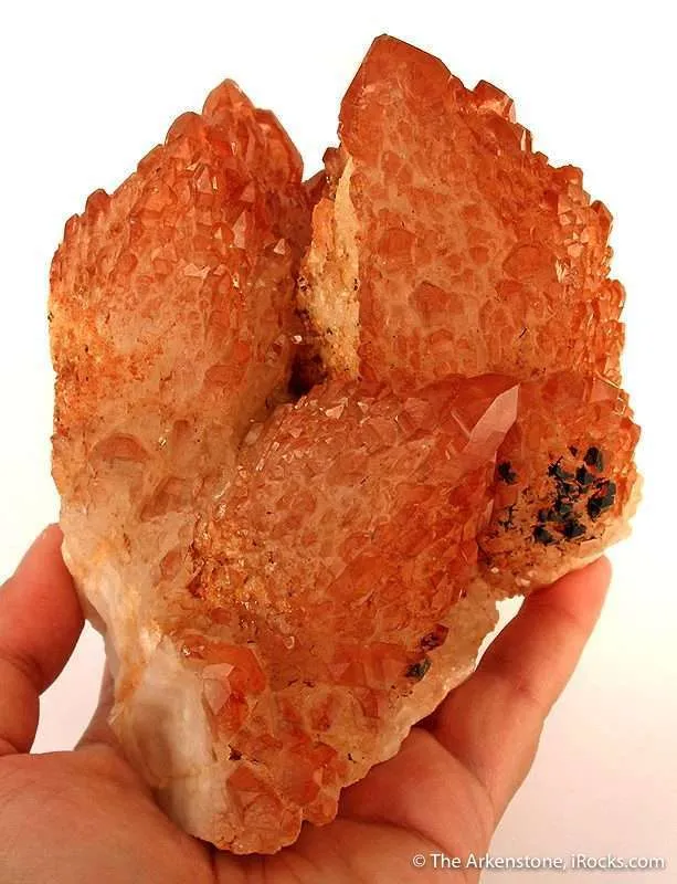Quartz With Hematite image