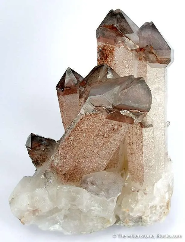 Quartz With Hematite image