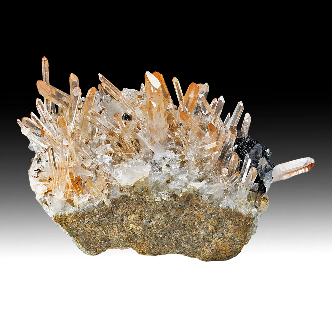 Quartz with Hematite - image 1
