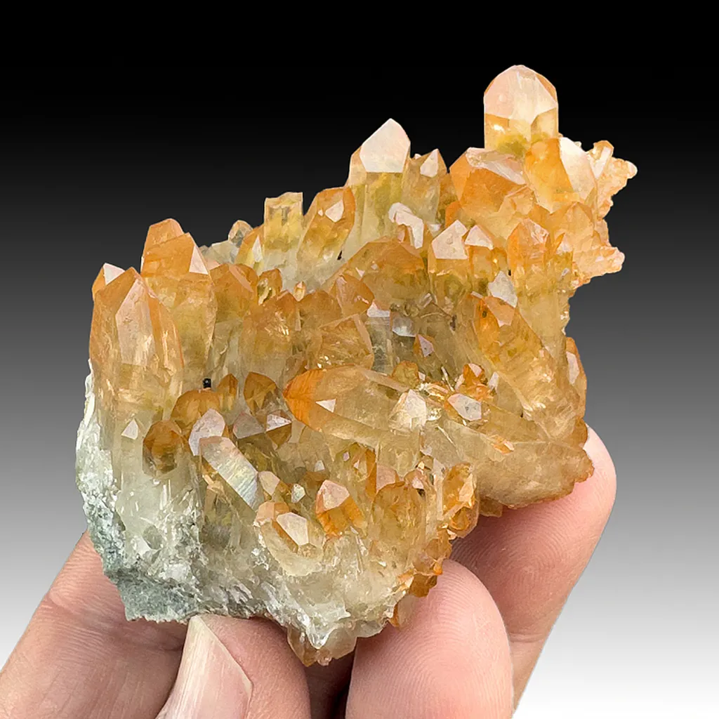 Quartz with Hematite