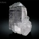 Quartz with Hematite and Mica spray from Skardu Pakistan - image 1