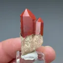 Quartz with Hematite - image 2