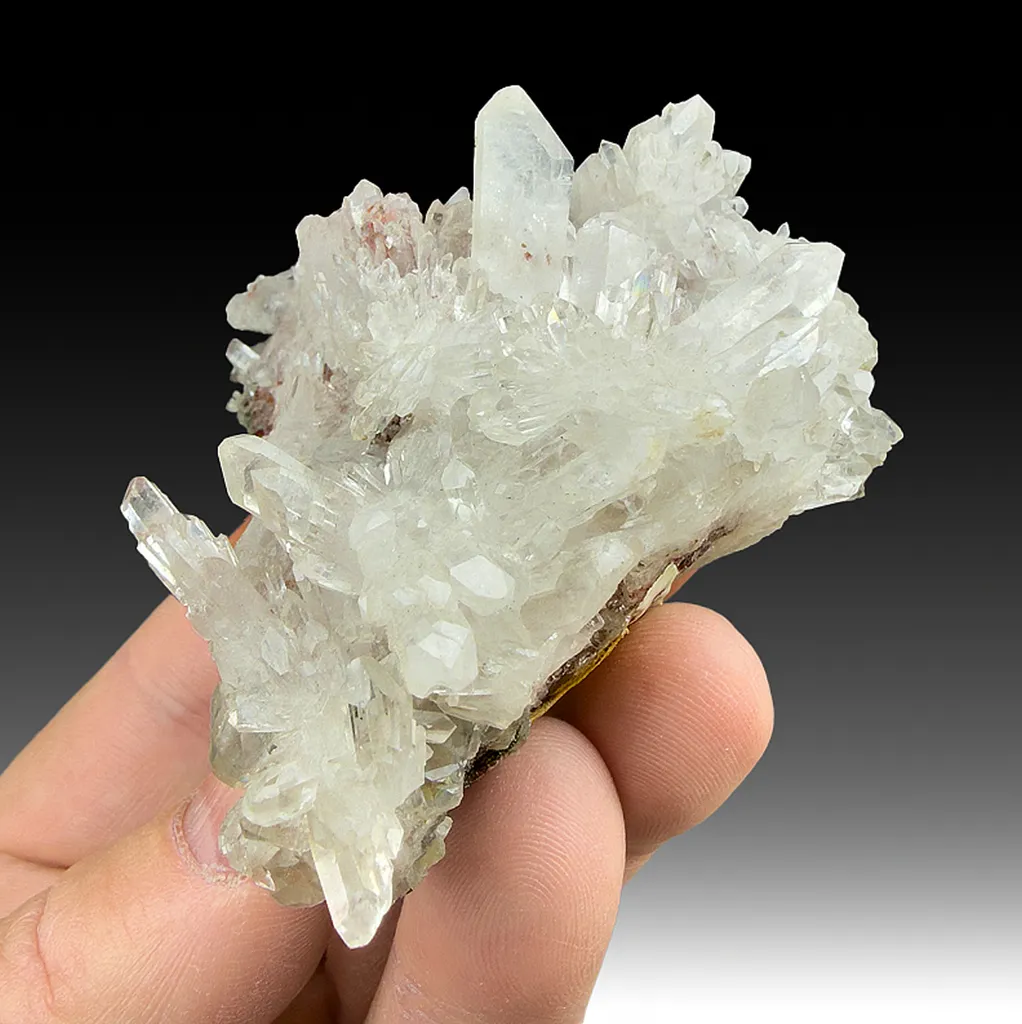 Quartz with Hematite image