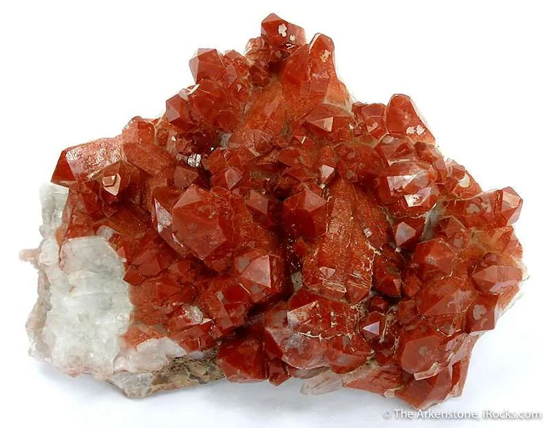 Quartz With Hematite image