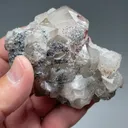 Quartz with Hematite, Calcite - image 2