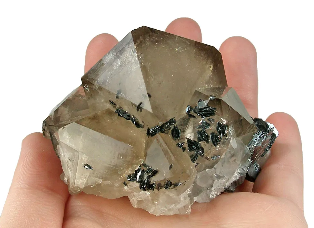 Quartz With Hematite image