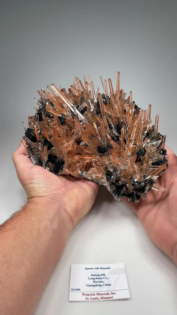 Quartz with Hematite - image 2