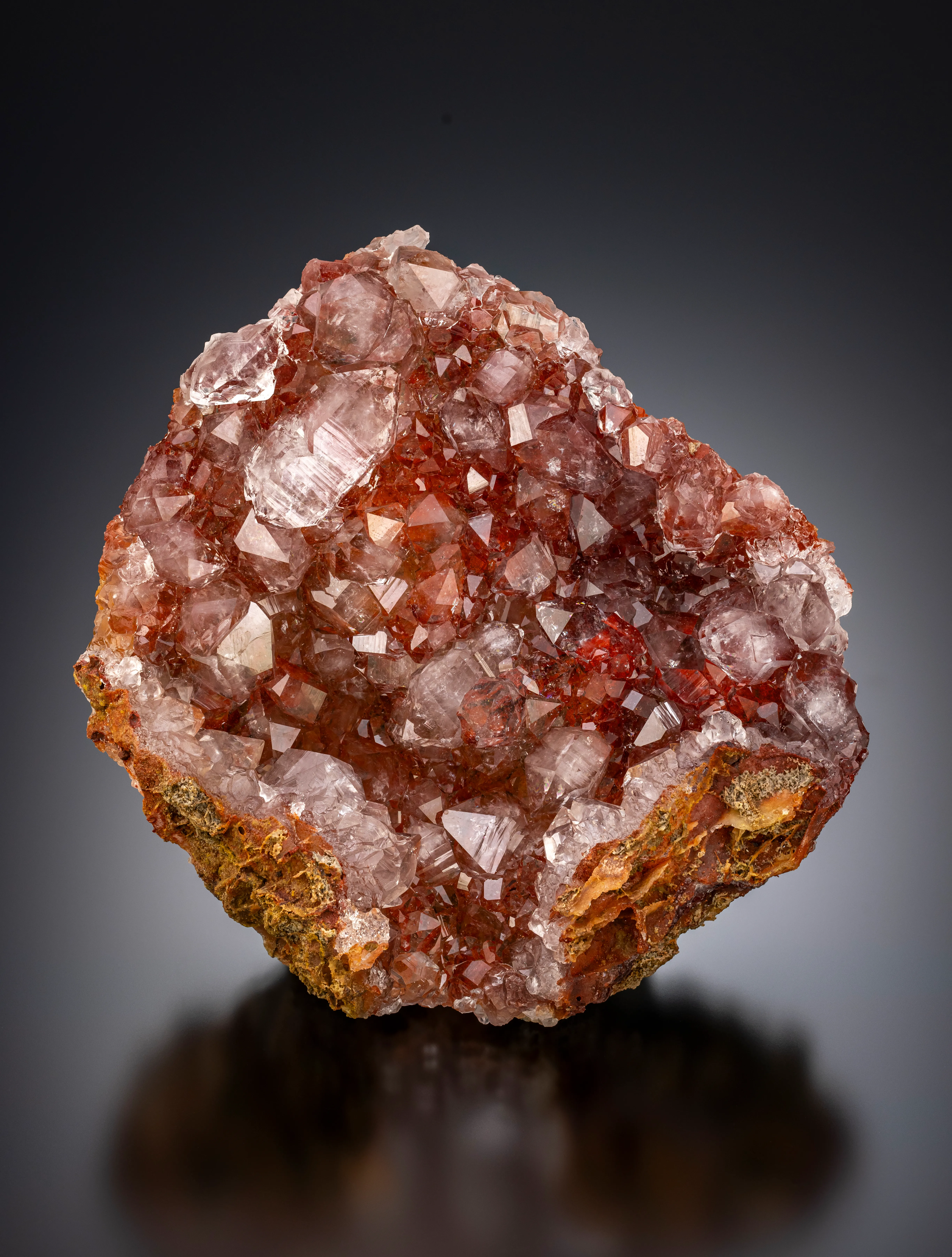 Quartz with Hematite - image 1