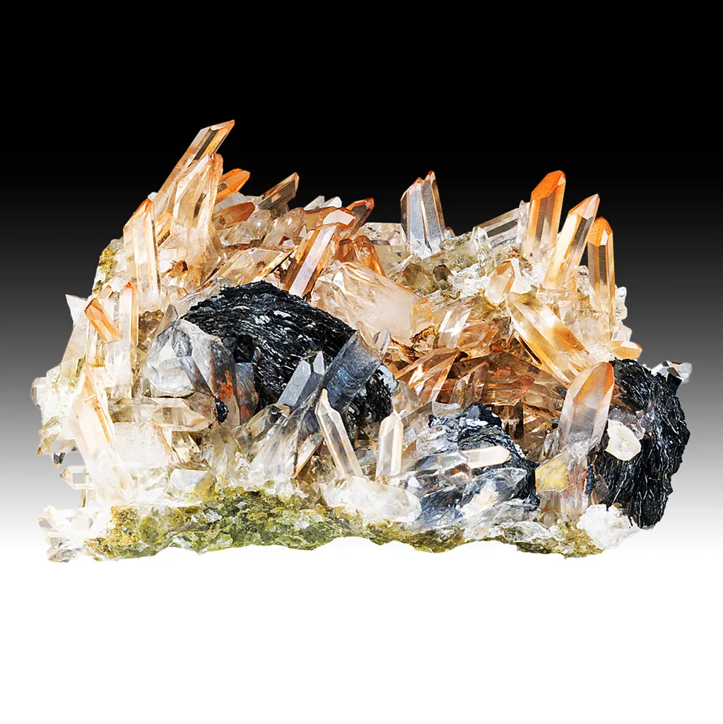 Quartz with Hematite image