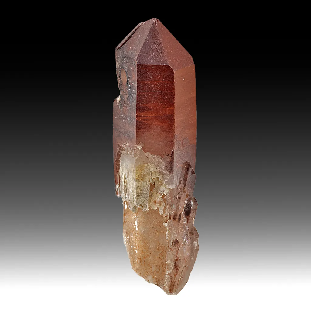 Quartz with Hematite image