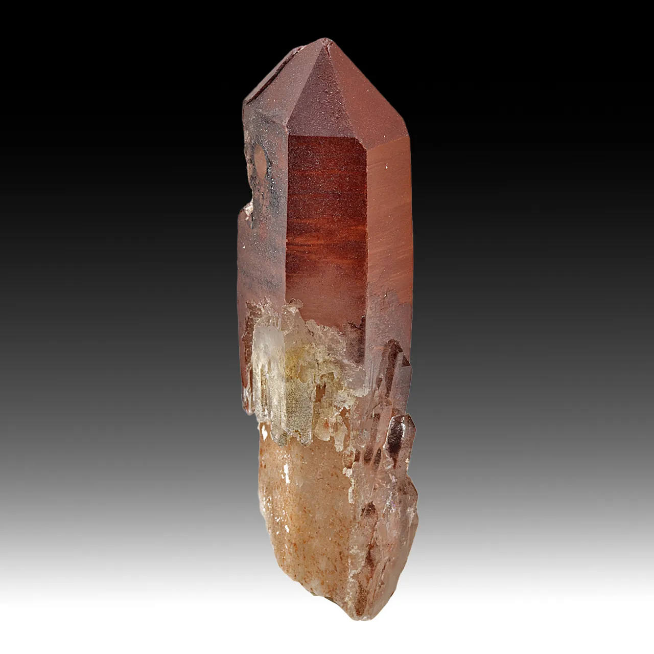 Quartz with Hematite - image 1