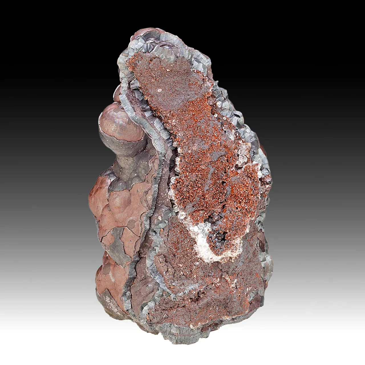 Quartz with Hematite - image 1