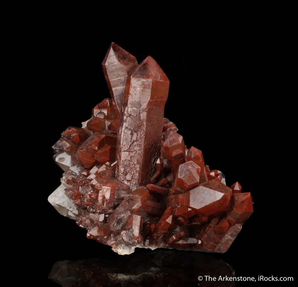 Quartz with Hematite Inclusions image