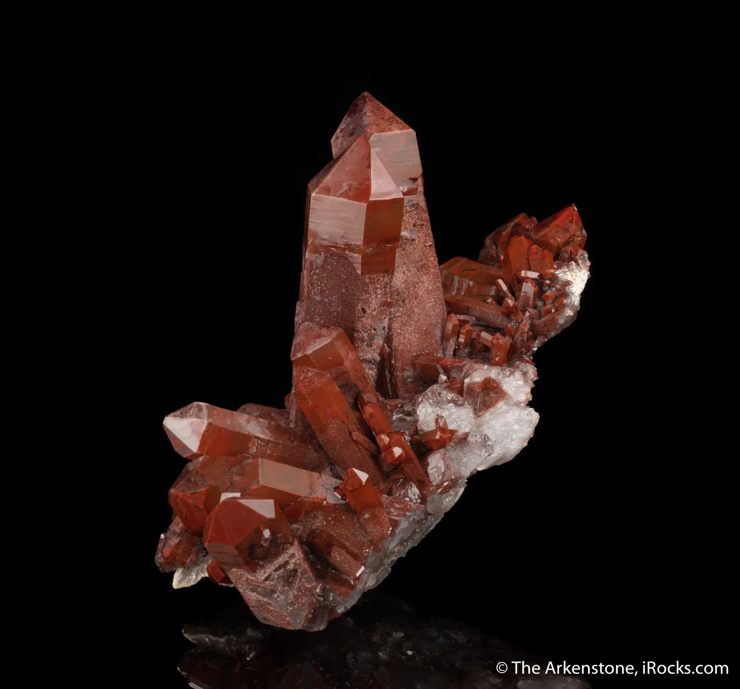 Quartz with Hematite Inclusions - image 3