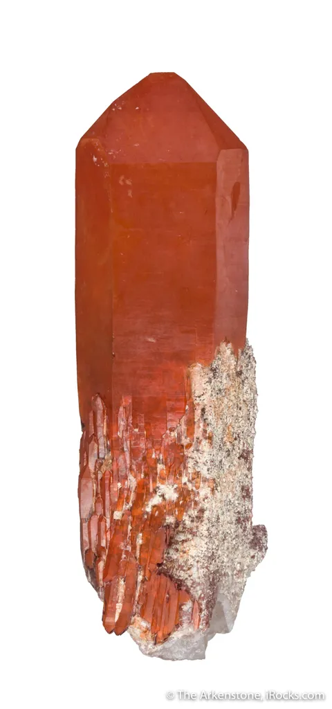 Quartz with Hematite inclusions image