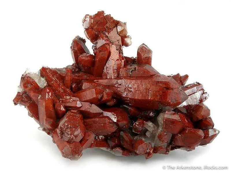 Quartz With Hematite Inclusions image