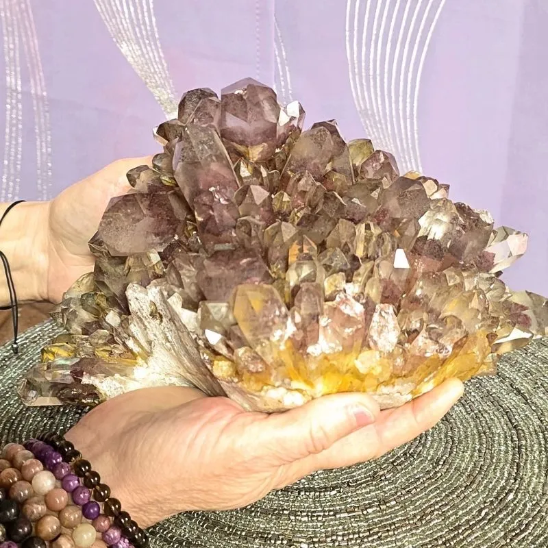 Quartz with Hematite Inclusions from India, Tamil Nadu, Karur District - image 10