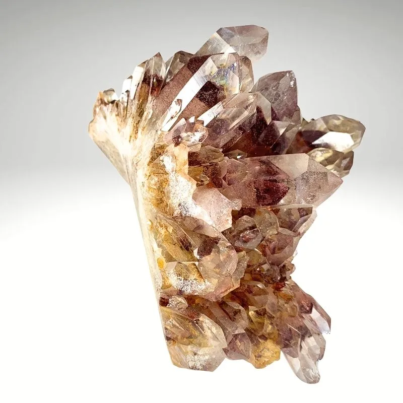 Quartz with Hematite Inclusions from India, Tamil Nadu, Karur District - image 9