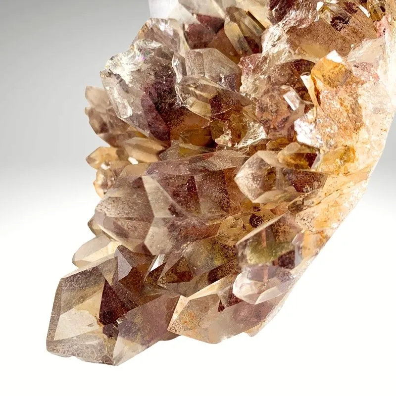 Quartz with Hematite Inclusions from India, Tamil Nadu, Karur District - image 8