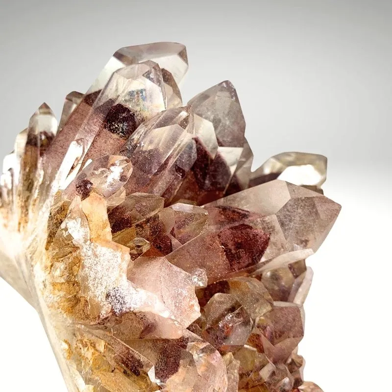 Quartz with Hematite Inclusions from India, Tamil Nadu, Karur District - image 3