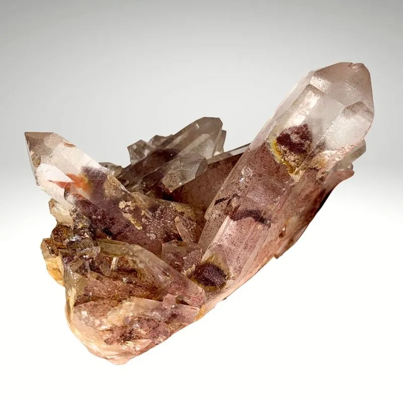 Quartz with Hematite Inclusions from India, Tamil Nadu, Karur District - image 5