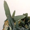 Quartz With Included Hedenbergite and Hematite - image 2