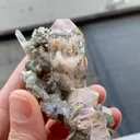Quartz with inclusions and Fluorapatite, Marcasite, Muscovite and Siderite - image 7