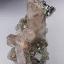 Quartz with inclusions and Fluorapatite, Marcasite, Muscovite and Siderite - image 1