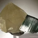 Quartz With Indicolite Tourmaline - image 1