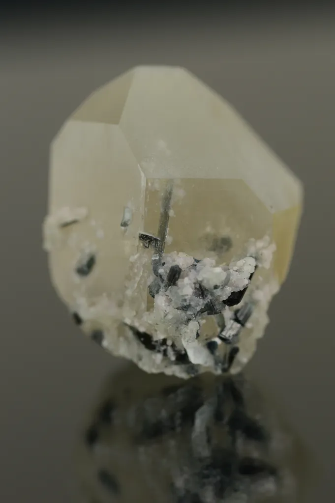 Quartz with Indicolite Tourmaline  Maple Lode Mine