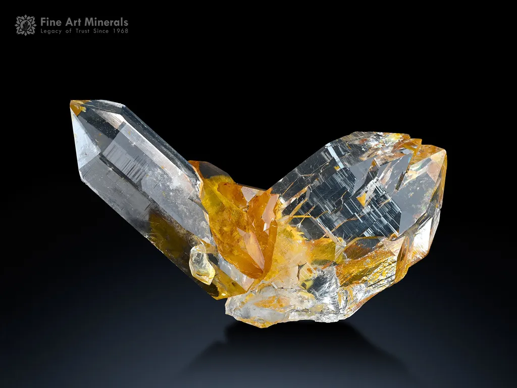 Quartz with Iron layer from Pakistan image