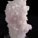Quartz With Mangano-Calcite on Calcite - image 2
